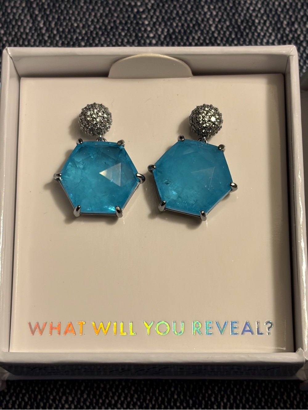 BP MENTAL HEALTH COLLECTION - Blue Topaz on Rhodium Plating - Color Changing